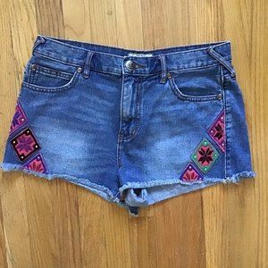 Free People Festival denim shorts 28